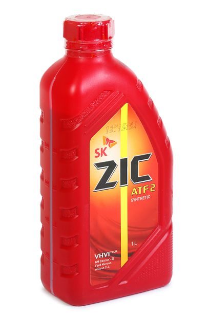 Масло трансмиссионное ZIC ATF 2 синтетическое 1л (пластик)