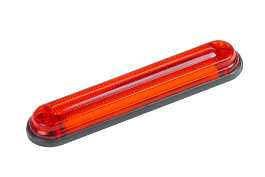 Красный светодиодный габарит SLIM 2 полосы NEON рифленый (24V) Красный светодиодный габарит SLIM 2 полосы NEON рифленый (24V)