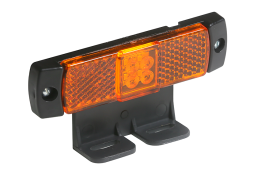 Указатель габарита желтый LED (12/24В) с кронштейном L-115 Указатель габарита желтый LED (12/24В) с кронштейном L-115