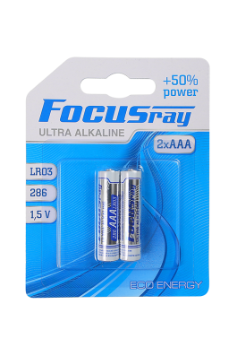 Батарейка FOKUSray ULTRA ААА (мизинчиковая) 2 шт ( 50 power) Батарейка FOKUSray ULTRA ААА (мизинчиковая) 2 шт ( 50 power)