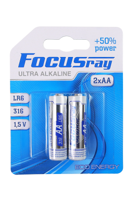 Батарейка FOKUSray ULTRA AA (пальчиковая) 2 шт ( 50 power) Батарейка FOKUSray ULTRA AA (пальчиковая) 2 шт ( 50 power)