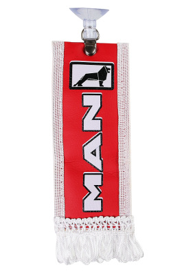 Вымпел мини (эко-кожа) MAN 15х6 (красный) Вымпел мини (эко-кожа) MAN 15х6 (красный)