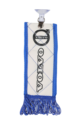 Вымпел мини (эко-кожа) VOLVO 15х6 (белый) Вымпел мини (эко-кожа) VOLVO 15х6 (белый)