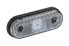 Фонарь маркерный белый LED 100.3731-01 (12/24В) Фонарь маркерный белый LED 100.3731-01 (12/24В)