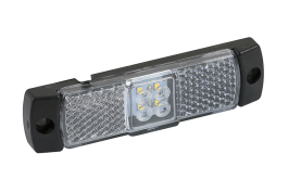 Фонарь маркерный белый LED 80.3731-01 (12/24В) Фонарь маркерный белый LED 80.3731-01 (12/24В)