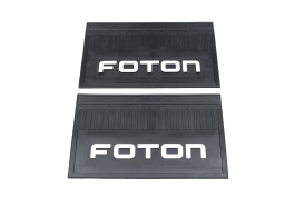 Брызговики задние грузовые FOTON черные с белой надписью (комплект) 585х365 мм Брызговики задние грузовые FOTON черные с белой надписью (комплект) 585х365 мм