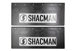 Брызговики светоотражающие задние SHACMAN черная резина 670*270 (комплект) Брызговики светоотражающие задние SHACMAN черная резина 670*270 (комплект)
