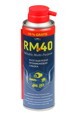 Смазка многоцелевая проникающая RM-40 (аэрозоль) ReMarco 210 мл