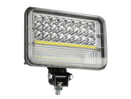 Фара ПТФ светодиодная универсальная 12-80В 126W 3780LM (прямоугольная) Фара ПТФ светодиодная универсальная 12-80В 126W 3780LM (прямоугольная)