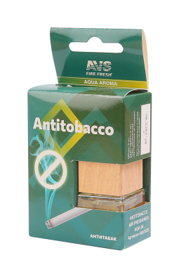 Ароматизатор воздуха для автомобиля (жидкостный) AVS AQA-06 AQUA AROMA аромат Antitobacco 