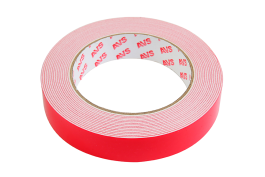 Лента клейкая двусторонняя AVS SCH-016 22 mm x 5 m вспененная основа (белая) Лента клейкая двусторонняя AVS SCH-016 22 mm x 5 m вспененная основа (белая)