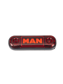 Габарит светодиодный MINI MAN (24V) Красный