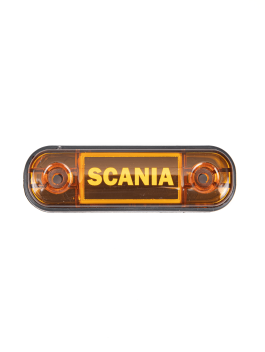 Габарит светодиодный Желтый 24В SCANIA (MINI) Габарит светодиодный Желтый 24В SCANIA (MINI)