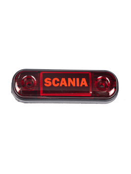 Габарит светодиодный Красный 24В SCANIA (MINI) Габарит светодиодный Красный 24В SCANIA (MINI)