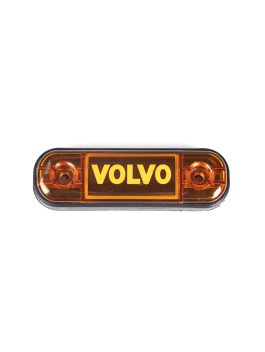 Габаритный фонарь светодиодный 24В VOLVO Желтый (MINI) Габаритный фонарь светодиодный 24В VOLVO Желтый (MINI)