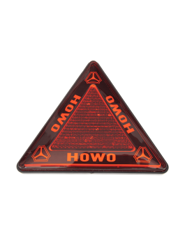 Катафот треугольный светодиодный красный HOWO (неон) Катафот треугольный светодиодный красный HOWO (неон)