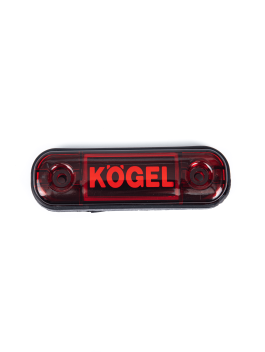 Габарит светодиодный на прицеп KOGEL 24В красный MINI Габарит светодиодный на прицеп KOGEL 24В красный MINI