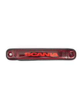 Габаритный фонарь светодиодный 24В SCANIA Красный (SLIM) Габаритный фонарь светодиодный 24В SCANIA Красный (SLIM)