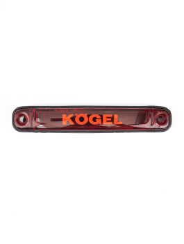 Габарит светодиодный 24В на прицеп KOGEL Красный SLIM Габарит светодиодный 24В на прицеп KOGEL Красный SLIM