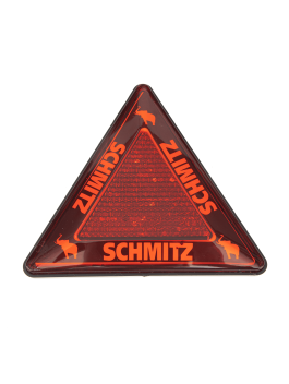 Катафот треугольный светодиодный SCHMITZ Красный (неон)