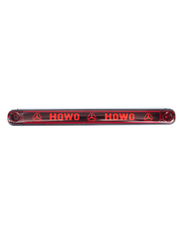Габарит светодиодный Красный 24В HOWO (LONG)