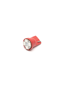Лампа безцокольная 4SMD  диода  24 V (красный)