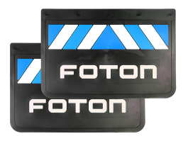 Брызговики задние грузовые FOTON 600*400 черная резина LUX PRO сине-белые (белая надпись) Брызговики задние грузовые FOTON 600*400 черная резина LUX PRO сине-белые (белая надпись)