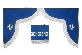 Ламбрекен лобового стекла и углы для DONG FENG (Синие)