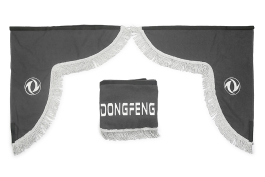 Ламбрекен лобового стекла и углы для DONG FENG (Серые)