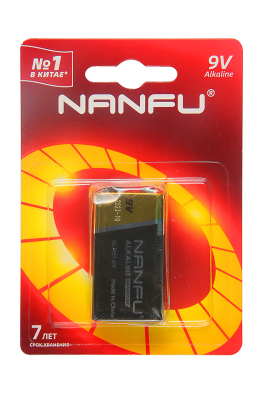 Батарейка NANFU 9В ( Батарейка NANFU 9В (