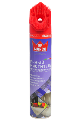 Очиститель многофункциональный пенный с щеткой (750 мл) ReMarco Очиститель многофункциональный пенный с щеткой (750 мл) ReMarco