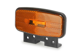 Фонарь маркерный LED желтый 12/24В (1074.3731-02-К) L-50 мм С КРОНШТЕЙНОМ (овальный разъём) Фонарь маркерный LED желтый 12/24В (1074.3731-02-К) L-50 мм С КРОНШТЕЙНОМ (овальный разъём)