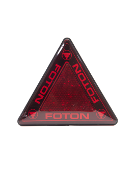 Катафот треугольный светодиодный FOTON Красный 24В неон