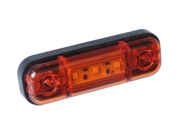 Фонарь габаритов автомобиля светодиодный Оранжевый (ОГ-40-3LED) (аналог ГФ-22, ФГ160, WAS W97.1) Фонарь габаритов автомобиля светодиодный Оранжевый (ОГ-40-3LED) (аналог ГФ-22, ФГ160, WAS W97.1)