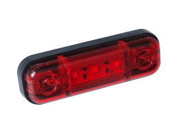 Фонарь габаритный светодиодный Красный для автомобиля (ОГ-40--3LED) (аналог ГФ-22,ФГ160, WAS W97.1)