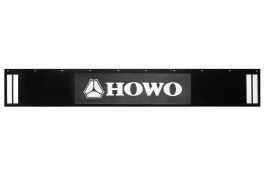 Брызговик длинномер для прицепа или грузовика HOWO тиснение, краска 2400*350 Брызговик длинномер для прицепа или грузовика HOWO тиснение, краска 2400*350