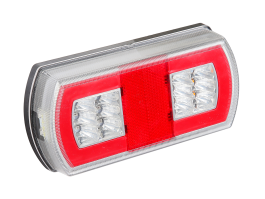 Фонарь задний светодиодный 12-24В UNIVERSAL ФЗУ-3 LED NEON разъём 4PIN Фонарь задний светодиодный 12-24В UNIVERSAL ФЗУ-3 LED NEON разъём 4PIN