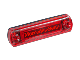 Указатель габарита светодиодный Маркерный 24В Mercedes-Benz 162 Красный