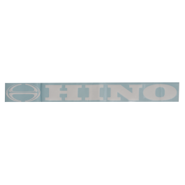 Наклейка на автомобиль HINO вырезанная Белая (11 х100 см) Наклейка на автомобиль HINO вырезанная Белая (11 х100 см)