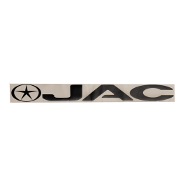 Наклейка на автомобиль JAC вырезанная Черная (11 х100 см)