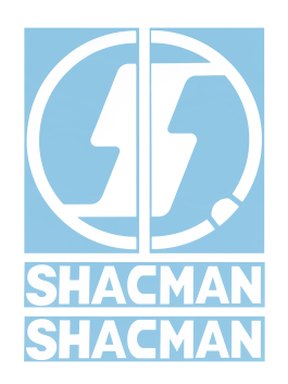 Наклейки на грузовик SHACMAN вырезанные Белые (45х34 см), комплект на две стороны Наклейки на грузовик SHACMAN вырезанные Белые (45х34 см), комплект на две стороны