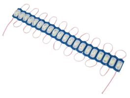 Лента светодиодная 24В модульная (10 шт) Синяя
