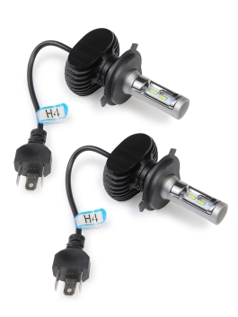 Комплект светодиодных ламп H4-CSP Chip-4000LM 9V-032V 6500К 539 Комплект светодиодных ламп H4-CSP Chip-4000LM 9V-032V 6500К 539