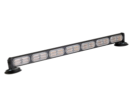 Маяк светодиодный 12-24В Желтый свет 168 LED, 7 секций (71x5x3 см) Маяк светодиодный 12-24В Желтый свет 168 LED, 7 секций (71x5x3 см)