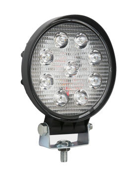Фара противотуманная светодиодная круглая 10-30В 27W 3W*9PCS (направленный) Фара противотуманная светодиодная круглая 10-30В 27W 3W*9PCS (направленный)