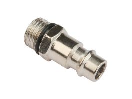 Переходник быстросъем папа (наружная резьба 1/4)