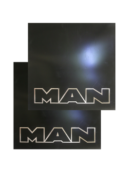 Брызговики на грузовик MAN 40*40, комплект 2 шт Брызговики на грузовик MAN 40*40, комплект 2 шт