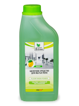 Щелочное средство для мытья пола (концентрат) 1 л Clean&Green CG8032 Щелочное средство для мытья пола (концентрат) 1 л Clean&Green CG8032