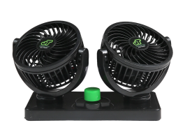 Вентилятор двойной автомобильный JT Сomfort 8062J 12В 4 Вентилятор двойной автомобильный JT Сomfort 8062J 12В 4