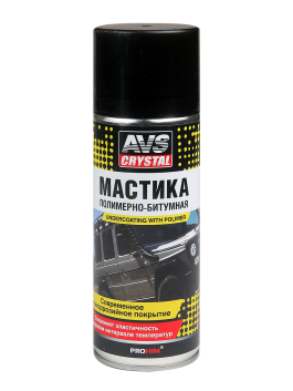 Мастика полимерно-битумная (аэрозоль) AVS AVK-743 520 мл